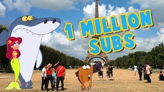 Zig amp Sharko 🌴 1 MILLION SUBSCRIBERS ⭐ THANKS [upl. by Nart]