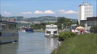 Spaziergang entlang der Donau in Linz 1952012 [upl. by December]