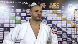 Guram TUSHISHVILI GEO  Abu Dhabi World Championships Seniors 2024 Silver medalist 100 kg [upl. by Ynohtona]