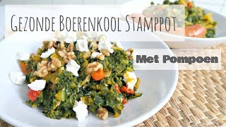 Gezonde Boerenkool Stamppot met Pompoen [upl. by Akerahs727]