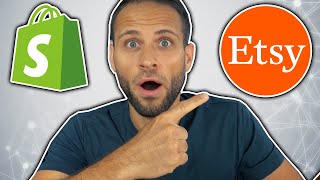 The SAD TRUTH About ETSY Versus SHOPIFY Print On Demand In 2023 [upl. by Othilia971]