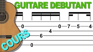 COMMENT DÉCHIFFRER une Tablature GUITARE  Cours Débutants [upl. by Airamak]