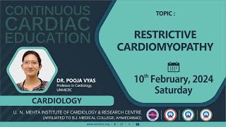 RESTRICTIVE CARDIOMYOPATHYCCECARDIOLOGY 10022024 [upl. by Marilin]