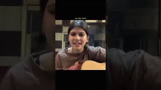 This Girl voice is without autotune beautiful lyrics singing girl [upl. by Arabrab]