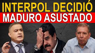 ¡URGENTE Orden de captura Interpol va directo contra Maduro [upl. by Vilberg406]