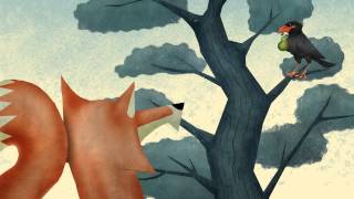 Animated Aesops Fables  Fox and Crow [upl. by Gusti337]