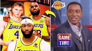 quotLakers Are TITLE CONTENDERS Isiah Thomas on LeBron AD amp Knecht Keeping LA Undefeated at Homequot [upl. by Seditsira]