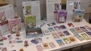 Spielwarenmesse 2018 Pummeleinhorn  4 Spiele Pegasus Spiele [upl. by Ahsiuq]