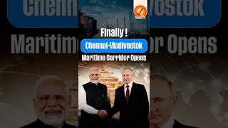 ChennaiVladivostok Maritime Corridor Opens [upl. by Mariejeanne]