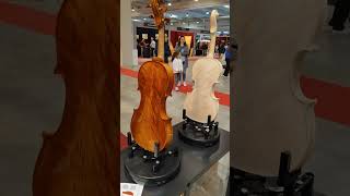 Double Basses Cellos Violas and Violins by Ecoviolin  Cremona Mondomusica 2024 [upl. by Lodie]