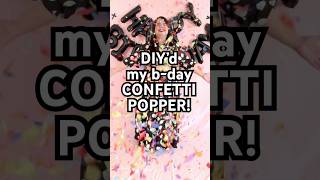 DIY’d my birthday confetti Tutorial later—celebratingdiypartyideas balloondecoration diydecor [upl. by Panaggio]