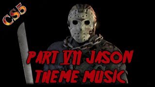 Jason part 7 Theme Music from Friday the 13th the game  Jason 7 kills [upl. by Melany]