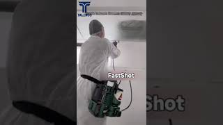 FastShot Airless Sprayer Portable LiBattery Quick Shot Airless Paint Sprayer [upl. by Esertak]