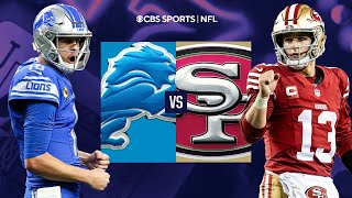 NFC Championship FULL PREVIEW Lions at 49ers I PICKS  MORE I CBS Sports [upl. by Elirpa869]