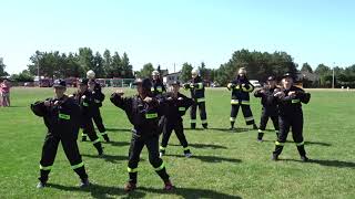 Strażacka Zumba w wykonaniu OSP Olszyny [upl. by Annohsal]