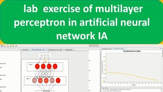 lab exercise of multilayer perceptron in artificial neural network በ አማረኛ [upl. by Erreipnaej]