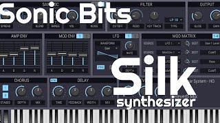 Silk Virtual Analog Synthesizer by Sonic Bits No Talking [upl. by Lubow]