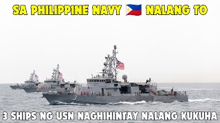 PHILIPPINE NAVY 🇵🇭 TATLONG ALVAREZ CLASS SISTERSHIPS SA US NAVAL SHIPYARD HINIHINTAY NALANG KUHAIN [upl. by Honey]