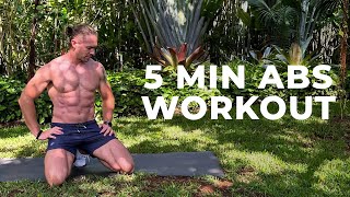 5 Minute Abs Workout  Get Results TIFF x DAN [upl. by Patricio]