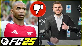 8 THINGS WE HATE IN FC 25 CAREER MODE 👎 [upl. by Vevine]