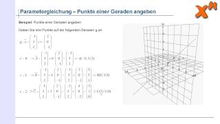 31 Parametergleichung der Geraden [upl. by Miller910]