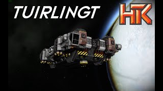 HTKTuirlingt  Space Engineers Ship Review [upl. by Ofilia757]