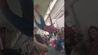 Homem araha no trem parte 2 [upl. by Zeuqirdor]