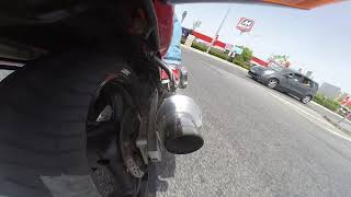 Suzuki RF600R exhaust sound [upl. by Cardew]