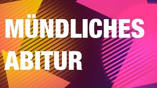 5 Tipps fürs mündliche Abitur  mündliche Prüfungen [upl. by Mulcahy207]