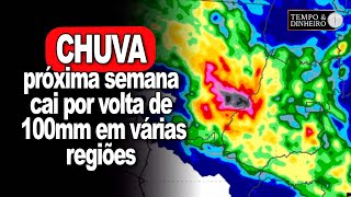 Chuvas devem ser intensas em SP PR MG MT GO ES e TO e volumes acima da média [upl. by Hazard]