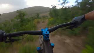 Hardlick mountain bike downhill trail in Herriman Utah [upl. by Ayatal]