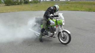 MZ TS 2501 Burnout [upl. by Hasseman]