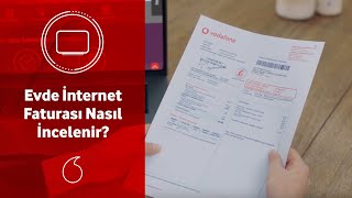 Vodafone Evde İnternet Faturası Nasıl İncelenir [upl. by Swope672]