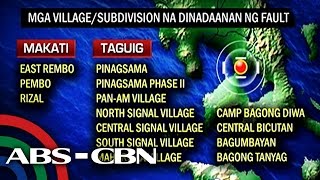 Subdivisions villages schools traversed by Valley Fault System [upl. by Lyndsay437]