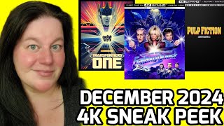 4K SNEAK PEEK DECEMBER 2024  Upgrades Collection Sets and Steelbooks [upl. by Wiersma13]