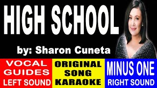 High School  Sharon Cuneta Karaoke with Vocal Guides [upl. by Othello339]