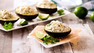 La mejor receta para Aguacates Rellenos I Ceviche de Jaiba [upl. by James]