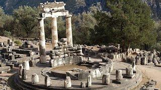 Templo de Apollo  Delfos  Grécia Delphi  Greece [upl. by Nonek]