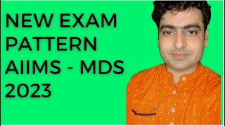 NEW EXAM PATTERN AIIMS MDS INICET 2023 [upl. by Sigismondo]