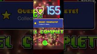 HEART RATE 194 BPM  NEW HARDEST FLUKE gaming shorts geometrydash newhardest [upl. by Elish]