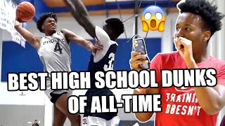 TOP 100 HIGH SCHOOL DUNKS OF ALLTIME [upl. by Jewell]