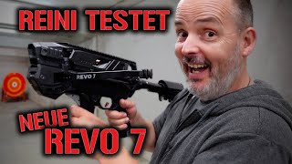 EK Archery Revo 7 Armbrust im Test  Reini macht den Schusstest [upl. by Haelahk]