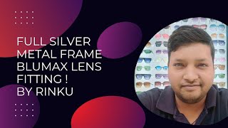 full silver metal frame Nova bluMax lens fitting [upl. by Ulysses818]