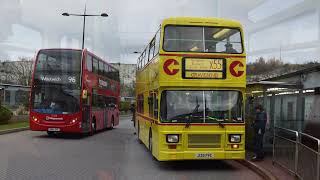 KICKDOWN BEAST Capital Citybus Leyland Olympian 250 J135 PVC Ensignbus Running 2022 Route X55 [upl. by Shuping]