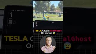 Tesla Caught Real Ghost On Camera 😰  shorts [upl. by Boynton866]