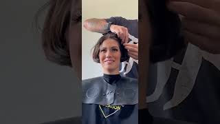 To the salon Tiktok Hair trim to a shorter bob [upl. by Anivol]