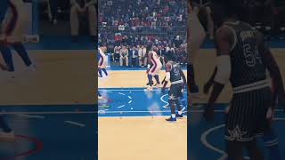 nba2k23 knicks vs magic Ewing blocks Shaq Like👍 Comment Subscribe and Share [upl. by Silver475]