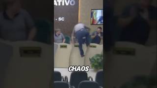 Brazilian Council Meeting Turns into CHAOS 🤯🇧🇷 [upl. by Dorcas56]