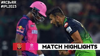 RCB vs RR 32nd Match IPL 2023 Highlights  IPL Highlights 2023  RR vs RCB highlights today [upl. by Yahsel996]