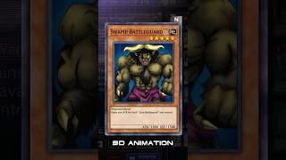 Swamp Battleguard in 3d action yugioh shorts [upl. by Oflodor71]